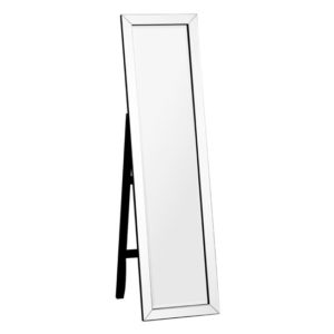 Fresot Floor Standing Dressing Mirror With Bevelled Edge Frame