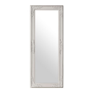Chacota Rectangular Wall Bedroom Mirror In White Frame