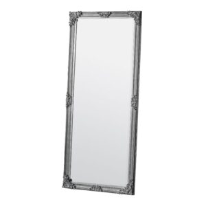 Ferndale Bevelled Leaner Floor Mirror In Silver