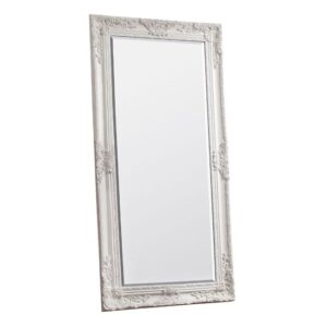 Harris Bevelled Leaner Floor Mirror In Cream
