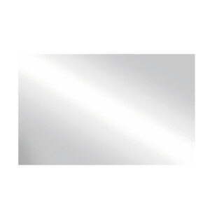 Steelville Rectangular Bathroom Wall Mirror In Clear With LED
